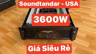 Đẩy Bãi Soutandar USA, 3600W, chuyên Full đôi Sup kép -  Dàn âm thanh bãi giá rẻ chất lượng Tốt Nhất