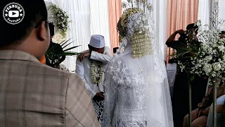 Penuh Haru, Pengantin Menangis Tak Berhenti Saat Bertemu Istri