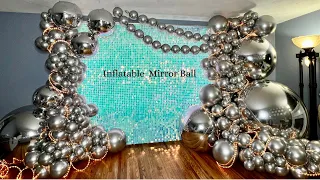 Inflatable Mirror Ball (Ubackdrop.com).