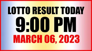 Lotto Result Today 9pm Draw March 6, 2023 Swertres Ez2 Pcso