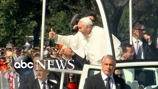 Pope Francis Offers Blessings, Kisses Along Parade Route