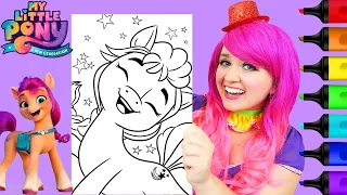Coloring Sunny My Little Pony: A New Generation
