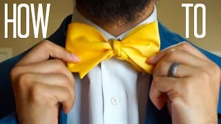 How to tie a Bowtie for Beginners