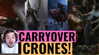 NEW MONSTERS LOOK CRAZY! WITCHES, RELICTS AND CRONES | HIDDEN SYNERGIES AND LORE| GWENT EXPANSION!