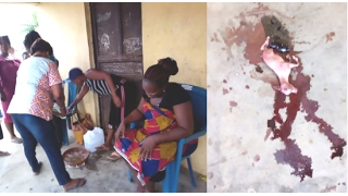 Shocking! Nigerian Woman Gave Birth To A Goat!