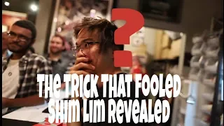 The card trick that fooled Shin lim revealed