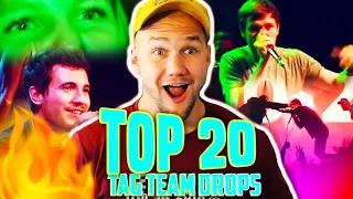 Beatboxer Reacts to Top 20 Tag Team Beatbox Drop in GBB History! 🎤