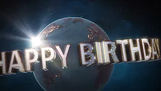 Happy Birthday Universal Studios Intro