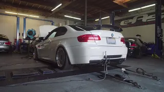 BMW E92 M3 Dyno | Supersprint Race Exhaust + Macht Schnell X-Pipe