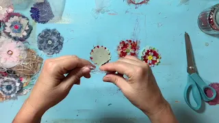 Tutorial: Sizzix Fabric Flowers