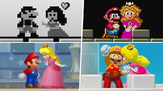 Evolution of 2D Super Mario Endings (1985 - 2021)