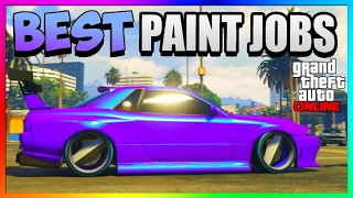 GTA 5 Online - Best RARE Paint Jobs & SEXY Car Color Schemes - Purple Grape! (GTA 5 Paint Jobs 2023)