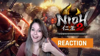 My reaction to Nioh 2: The Complete Edition Reveal Official Trailer | GAMEDAME REACTS