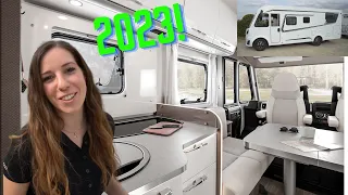 HYMER luxury liner motorhome 2023 well under 100,000 € Etrusco I 7400 SBC Ducato 8. fully integrated