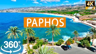 360° Paphos Hotels and Beaches: 360° Drone Review Based on TripAdvisor.