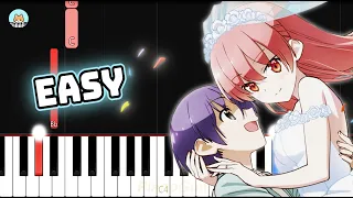 Tonikaku Kawaii OP - "Koi no Uta" - EASY Piano Tutorial & Sheet Music