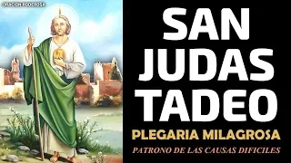 Plegaria milagrosa y poderosa a San Judas Tadeo | Patron de los casos dificiles y desesperados