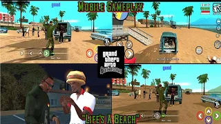 GTA San Andreas Mobile Gameplay | Mission 18 "Life s a Beach"