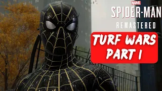 Marvel's Spider-Man Remastered Turf Wars Walkthrough Part 1 (No Commentary)