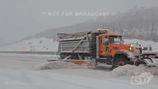 03-02-2024 Summit Park, Utah  - Heavy Snow