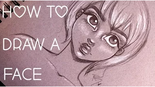 How to Draw a Face | Step by Step