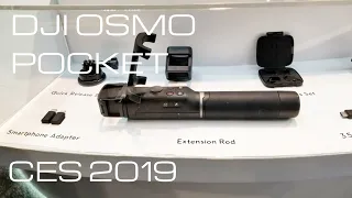 DJI Osmo Pocket Charging Station / Selfie stick tripod and More from CES 2019