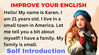 Self Introduction for Beginners | Improve your English | Level 1 | Shadowing Method