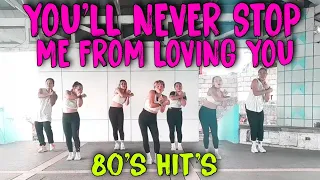 You'll never stop me from loving you - sonia | 80s hits |Dance workout | Kingz Krew | retro | zumba