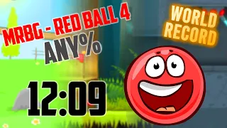 (WR) [12:09] All Red Ball 4 Flash Volumes Speedrun - Any%