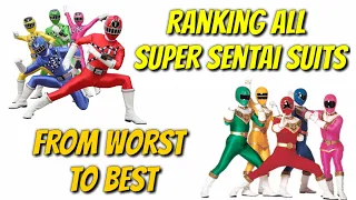 Ranking All Super Sentai Suits From Worst to Best! [800 Subs Special]