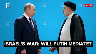 LIVE: Russian President Vladimir Putin Hosts Iranian President Ebrahim Raisi | Israel-Hamas War