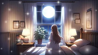 Peace under the moon/Relaxing lo-fi songs to help you relax and fall asleep