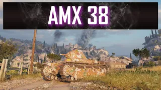 AMX 38 Самый быстрый мастер в WOT 2021