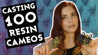 VENTURE TO THE VILE Cameo Project | Resin Cold Casting Tutorial