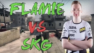 CSGO: POV Na'Vi flamie vs SK Gaming (26/8) dust2 @ ELEAGUE Major 2017