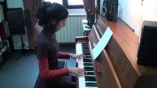 Patricia Oliveira piano "Minuetto in C Major" Domenico Scarlatti prof  Pedro Ferreira Março2011