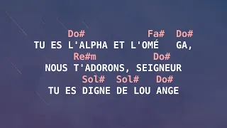 Tu es L'Alpha et L'Oméga paroles et accords