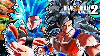 Dragon Ball Xenoverse 2 PC: What If Raditz Fused With Goku DLC Mod Pack Gameplay (Radito & Goditz)