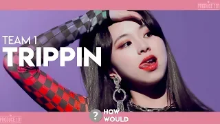 Produce 101 Episode 5 | How Would Rap Team 1 sing – Trippin by NADA | Line Distribution