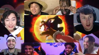 Luffy's Red Hawk! 🔥🤛 (Strawhats wipe out Torii gate guards) - One Piece ep 982 | Reaction Mashup