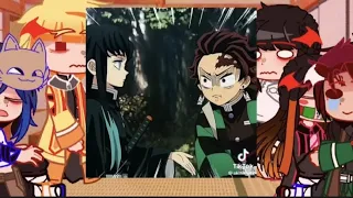 kamaboko squad react to tanjiro || demon slayer || gacha react video || pt.1 || tankana || gacha