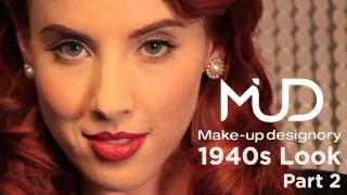 1940s Makeup Tutorial - Part 2