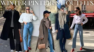 RECREATING WINTER PINTEREST OUTFITS 2024 | Casual Outfit Ideas