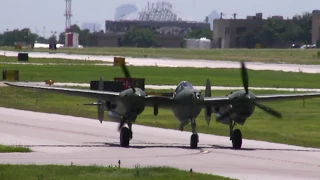 Glacier Girl P-38F Lightning Take Off