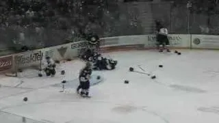 WHL 06/02/25 Prince Albert vs Saskatoon Linebrawl