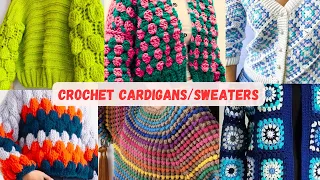 Handmade Crochet Cardigans That Redefine Trends!Crochet Cardigan Creations_2024 cardigans_