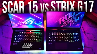 Asus Strix Scar 15 vs Strix G17 Comparison Review! Which Should You Buy?