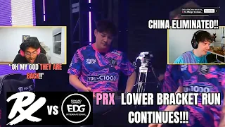 Sliggy and Curry react to PRX vs EDG!!!