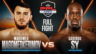 Magomed Magomedkerimov vs Sadibou Sy (Welterweight Semifinals) | 2021 PFL Playoffs
