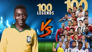 Pele VS 100 LEGENDS 🔥 ULTRA BOSS FİNAL 💪😲